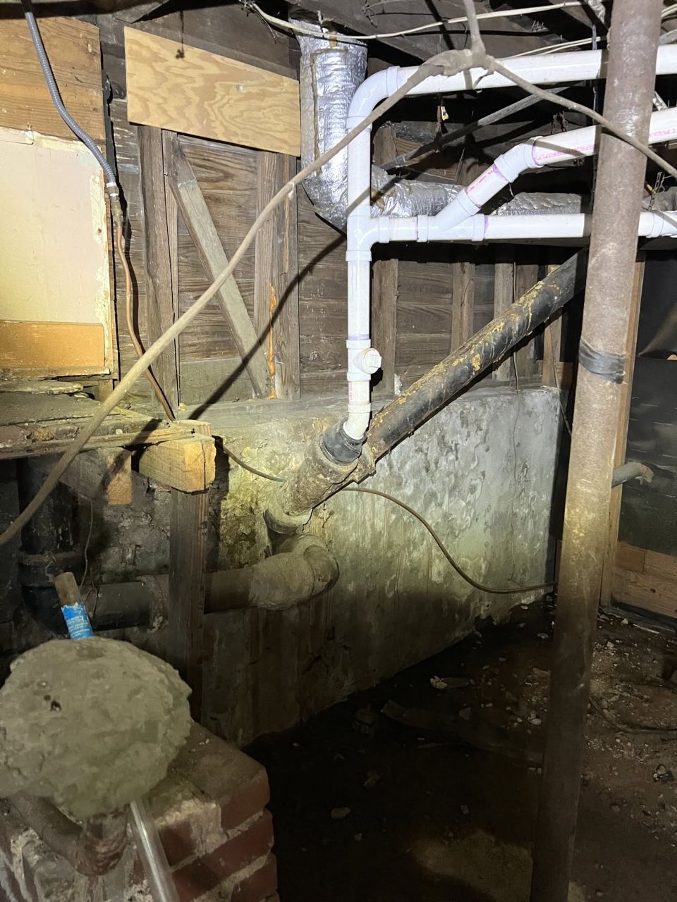 Drain and Vent Line Replaced Under a Bessemer Home – photo 2