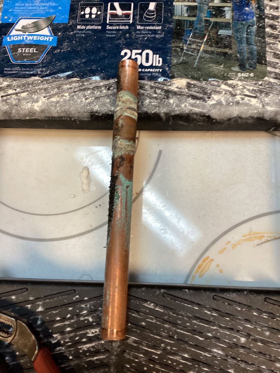 Broken Copper Pipe Repaired in McCalla – photo 3