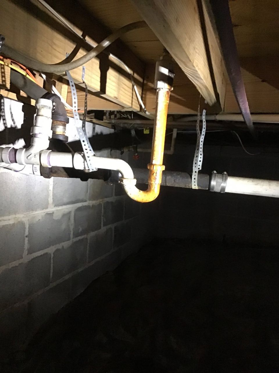 80 Feet of Cast Iron Replaced Under a Bessemer Home
