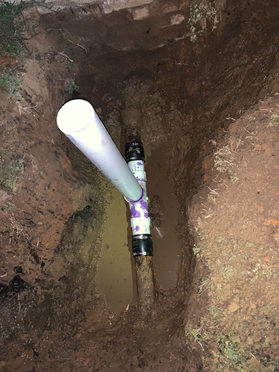 Camera Found a Hole in the 4-Inch Sewer Pipe – photo 3