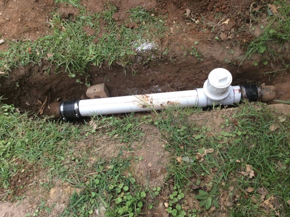 New 4-Inch Sewer Cleanout Installed in Bessemer