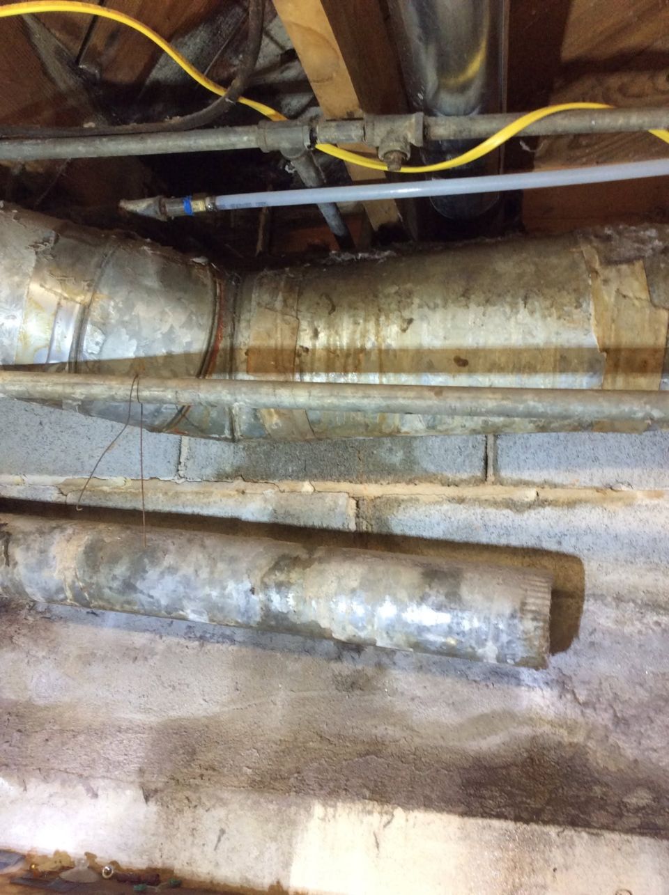 Galvanized Washer Line Leak Repaired in Bessemer