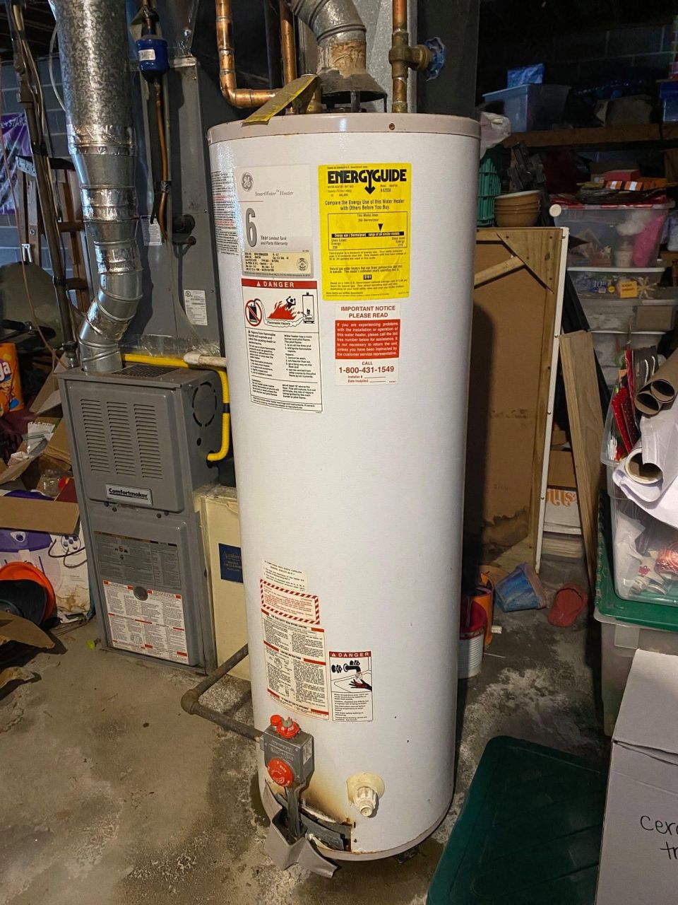 New Gas Water Heater Installed – photo 3
