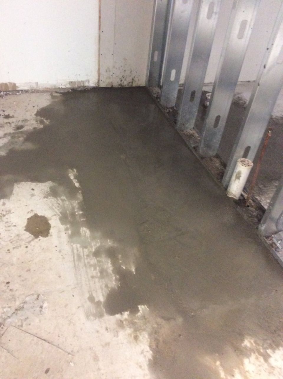 Concrete Slab Cut to Repair Underground Plumbing – photo 2