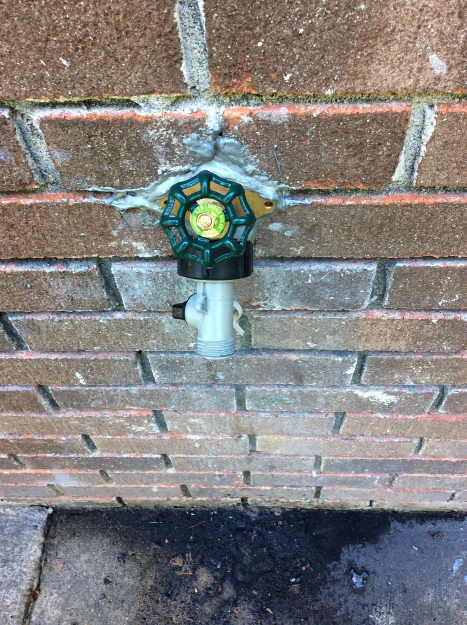 New Outside Faucet Installed – photo 2